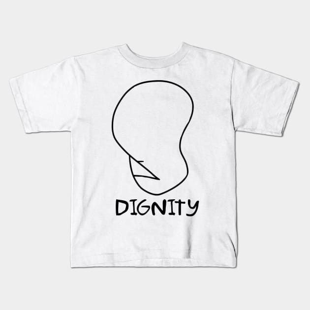 Dignity - Pocket Kids T-Shirt by Rock Bottom